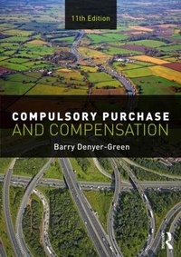 Enlarge image Cover: Compulsory Purchase and Compensation - Routledge
