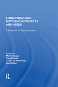 Cover: Long-Term Care: Matching Resources and Needs - Routledge