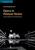 Cover: Opera in Postwar Venice - Cambridge University Press