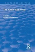 Cover: Revival: The Junius Manuscript (1931) - Routledge