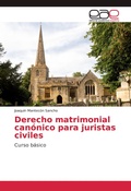 Bild: Derecho matrimonial canonico para juristas civiles - Editorial Academica Espanola
