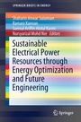 Cover: Sustainable Electrical Power Resources through Energy Optimization and Future Engineering - Springer
