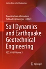 Cover: Soil Dynamics and Earthquake Geotechnical Engineering - Springer