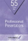 Cover: 55 Tips for Professional Presentations - Spearmint Books