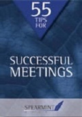 Cover: 55 Tips for Successful Meetings - Spearmint Books