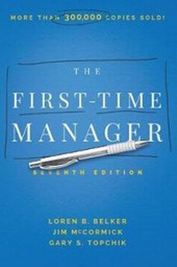 Enlarge image Cover: The First-Time Manager - Amacom