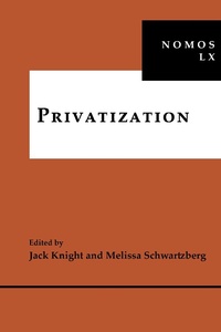 Enlarge image Cover: Privatization - New York University Press