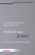Cover: Einfach nur Jesus? - Verlag Herder