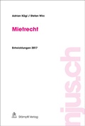 Cover: Mietrecht - St&auml;mpfli Verlag