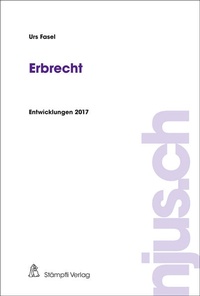 Enlarge image Cover: Erbrecht - Stämpfli Verlag