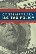 Cover: Contemporary U.S. Tax Policy - Rowman & Littlefield Publishers