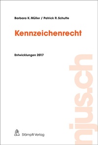 Enlarge image Cover: Kennzeichenrecht - Stämpfli Verlag