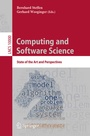Cover: Computing and Software Science - Springer