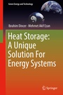 Cover: Heat Storage: A Unique Solution For Energy Systems - Springer