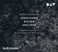 Cover: Verzeichnis einiger Verluste - Der Audio Verlag