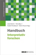 Cover: Handbuch Interpretativ forschen - Beltz eBook
