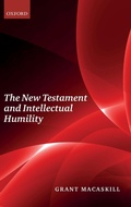 Cover: The New Testament and Intellectual Humility - Oxford University Press