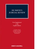Cover: De Smith's Judicial Review - Sweet & Maxwell