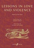 Cover: Lessons in Love and Violence (Libretto) - Faber Music Ltd