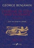 Cover: Lessons in Love and Violence (Vocal Score) - Faber Music Ltd