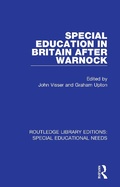 Cover: Special Education in Britain after Warnock - Routledge