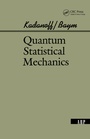 Cover: Quantum Statistical Mechanics - CRC Press