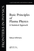 Cover: Basic Principles Of Plasma Physics - CRC Press