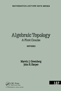 Cover: Algebraic Topology - CRC Press