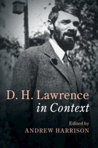 Enlarge image Cover: D. H. Lawrence In Context - Cambridge University Press