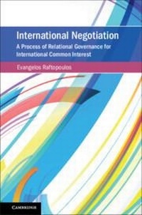 Abbildung von: International Negotiation - Cambridge University Press