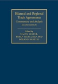 Cover: Bilateral and Regional Trade Agreements: Volume 1 - Cambridge University Press