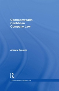 Abbildung von: Commonwealth Caribbean Company Law - Routledge