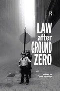 Cover: Law after Ground Zero - Routledge Cavendish