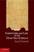 Cover: Scripture and Law in the Dead Sea Scrolls - Cambridge University Press