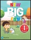 Cover: New Big Fun - (AE) - 2nd Edition (2019) - Big Book - Level 1 - Pearson Education Limited