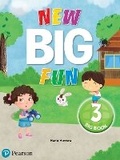 Cover: New Big Fun - (AE) - 2nd Edition (2019) - Big Book - Level 3 - Pearson Education Limited