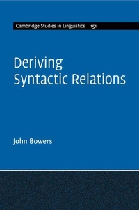 Enlarge image Cover: Deriving Syntactic Relations - Cambridge University Press