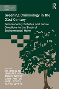Cover: Greening Criminology in the 21st Century - Routledge