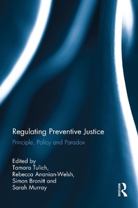 Enlarge image Cover: Regulating Preventive Justice - Routledge