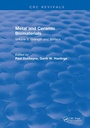 Cover: Metal and Ceramic Biomaterials - CRC Press