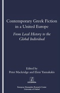 Cover: Contemporary Greek Fiction in a United Europe - Routledge