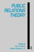 Cover: Public Relations Theory - Routledge