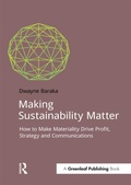Cover: Making Sustainability Matter - Routledge
