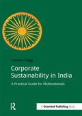 Cover: Corporate Sustainability in India - Routledge