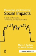 Cover: Measuring and Improving Social Impacts - Routledge