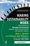 Cover: Making Sustainability Work - Routledge