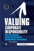Cover: Valuing Corporate Responsibility - Routledge