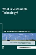 Cover: What is Sustainable Technology? - Routledge