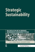 Cover: Strategic Sustainability - Routledge