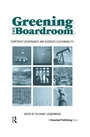 Cover: Greening the Boardroom - Routledge